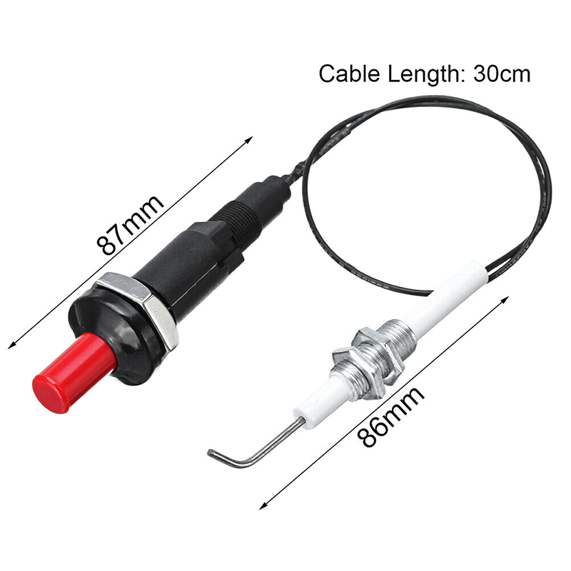 Outdoor Camping Kitchen Set - Push Button Piezo Ignitor With Cable