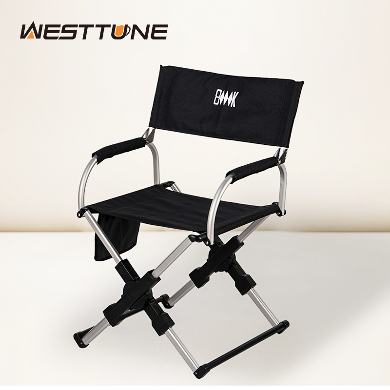 Outdoor Camping Rocking Chair - Outdoor Foldable Director's Chair Camping Beach