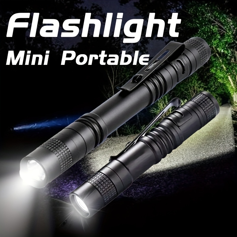 Outdoor Camping Glamping - Mini Portable LED Flashlight Pocket Ultra