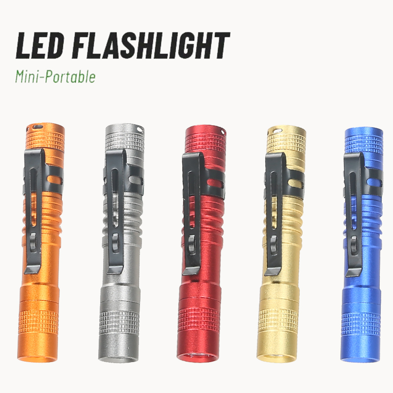 Outdoor Camping Lampe - Portable Mini LED Pen Flashlight with