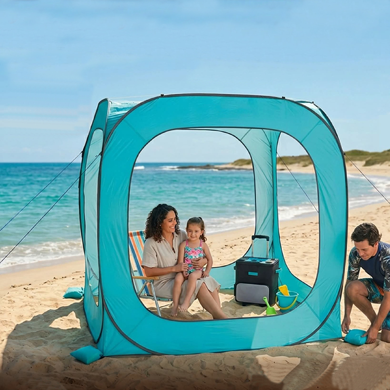 Outdoor Camping Rental - Beach Cabana Tent Quick Set up