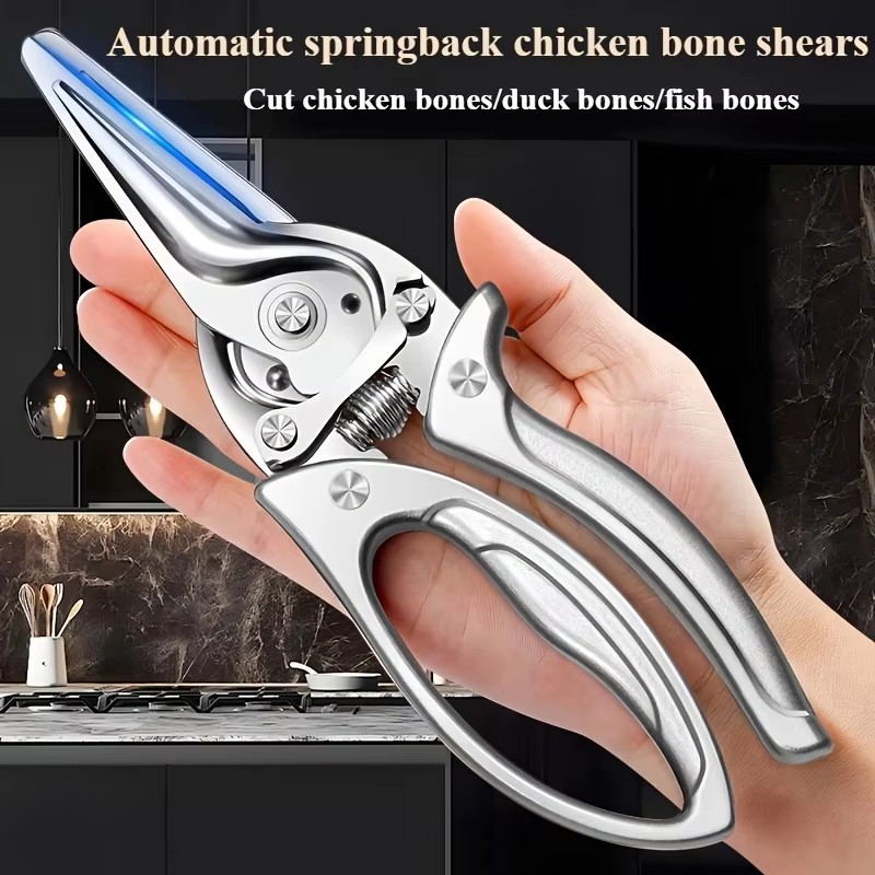 Kitchen Outdoor Camping - 1/2PCS heavy-duty automatic chicken bone clipper