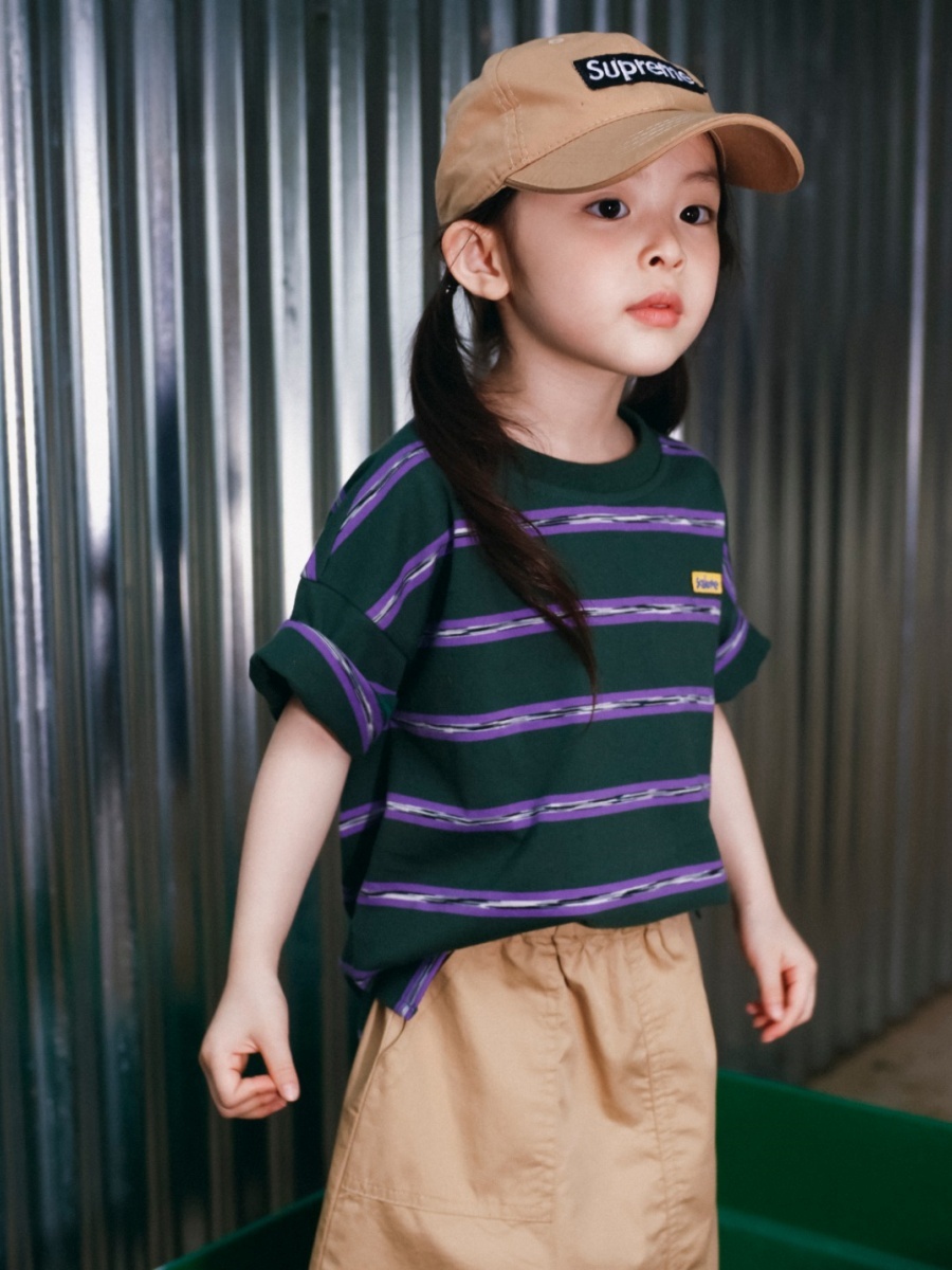 Outdoor Camping Kids Activities - Pure Cotton Short Sleeve T-Shirt for
