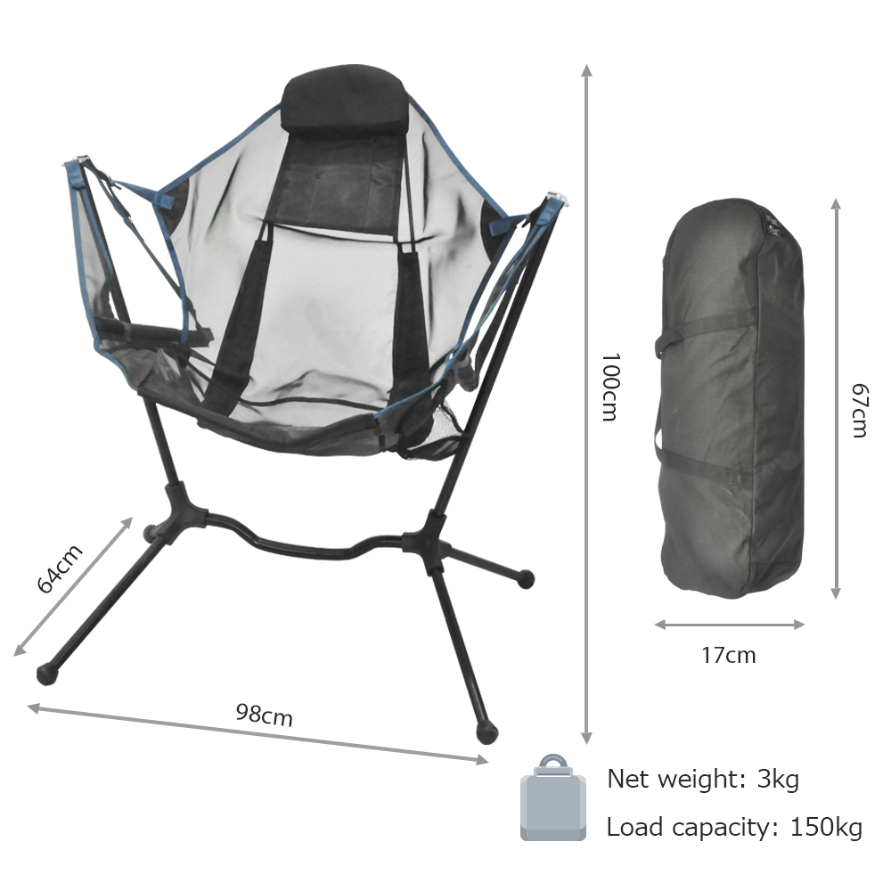 Outdoor Travel Chair Foldable  - Outdoor Camping Rocking Chair review and price