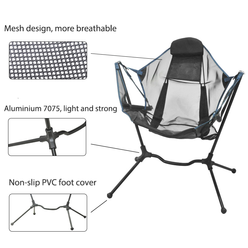 Outdoor Travel Chair Foldable  - Outdoor Camping Rocking Chair review and price