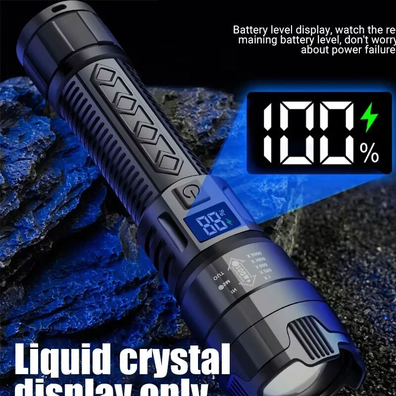 High Strong Power Led Flashlig - Outdoor Camping Glamping review and price