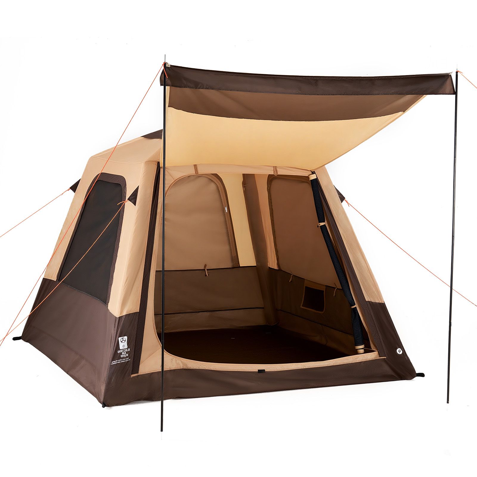 Camping Tent, 4 Person Inflata - Outdoor Camping On Youtube review and price
