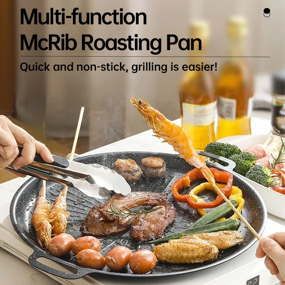 34CM Outdoor BBQ Grill Pan Non - Kitchen Outdoor Camping review and price