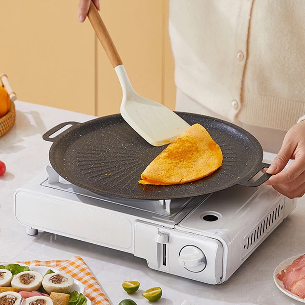 34CM Outdoor BBQ Grill Pan Non - Kitchen Outdoor Camping review and price