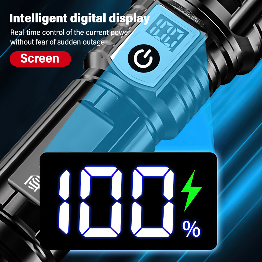 High Power 200000LM LED Flashl - Outdoor Camping Lampe review and price