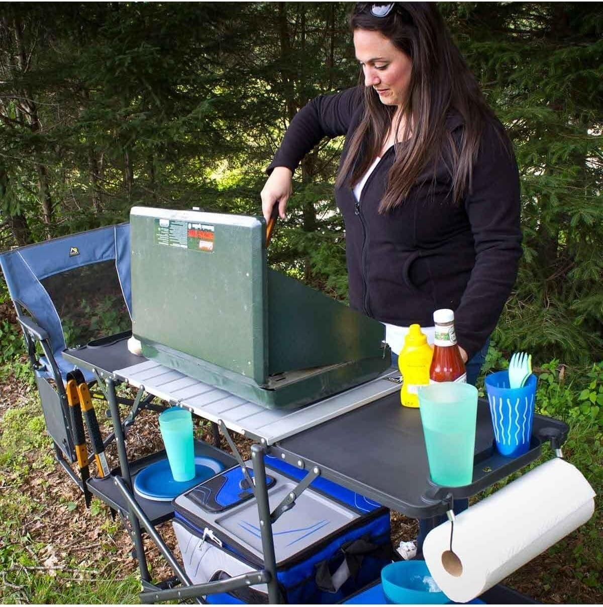 Slim Fold Portable Camping Kit - Kitchen Outdoor Camping review and price