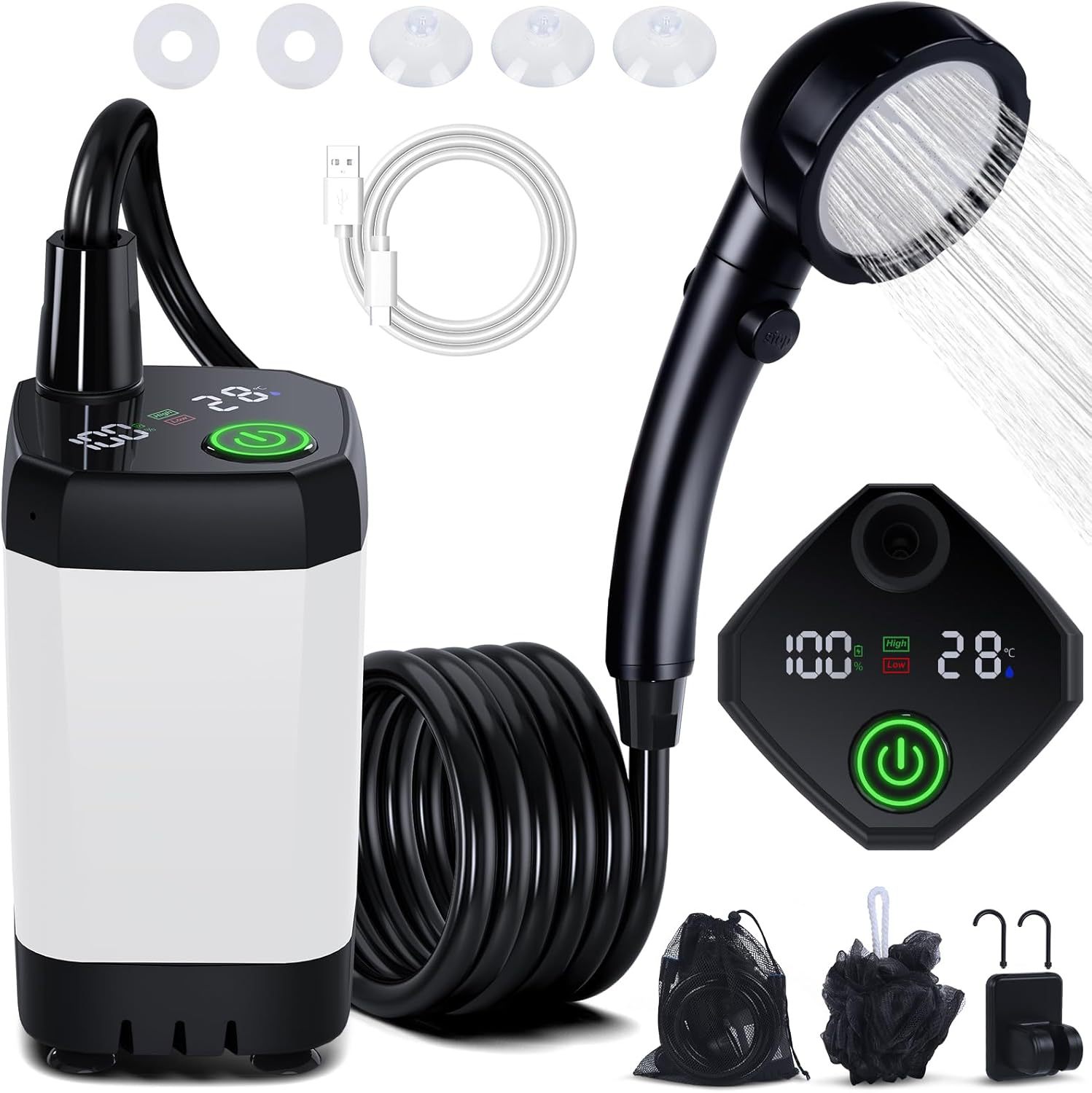 Portable Self-Priming Electric - Portable Camping Shower review and price