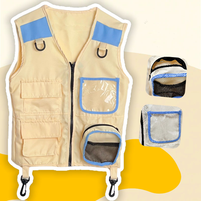 Children Explorer Vest Pretend - Outdoor Camping Kids Activities review and price