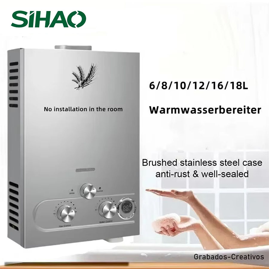 SIHAO 12L 16L 18L GPM LPG Gas  - Kitchen Outdoor Camping review and price