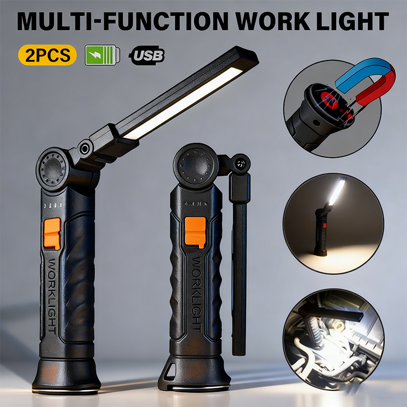 Portable COB LED Flashlight US - Outdoor Camping Lampe review and price