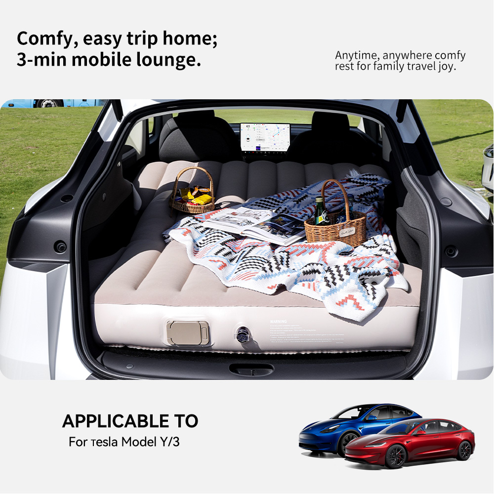 For Tesla Model Y Juniper 2021 - Inflatable Mattress review and price