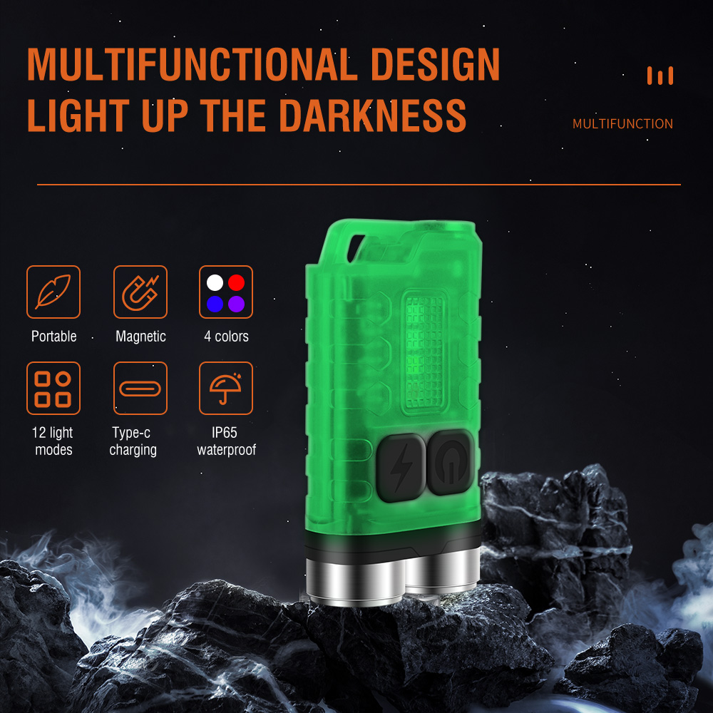 V3 EDC Flashlight Mini Keychai - Outdoor Camping Glamping review and price