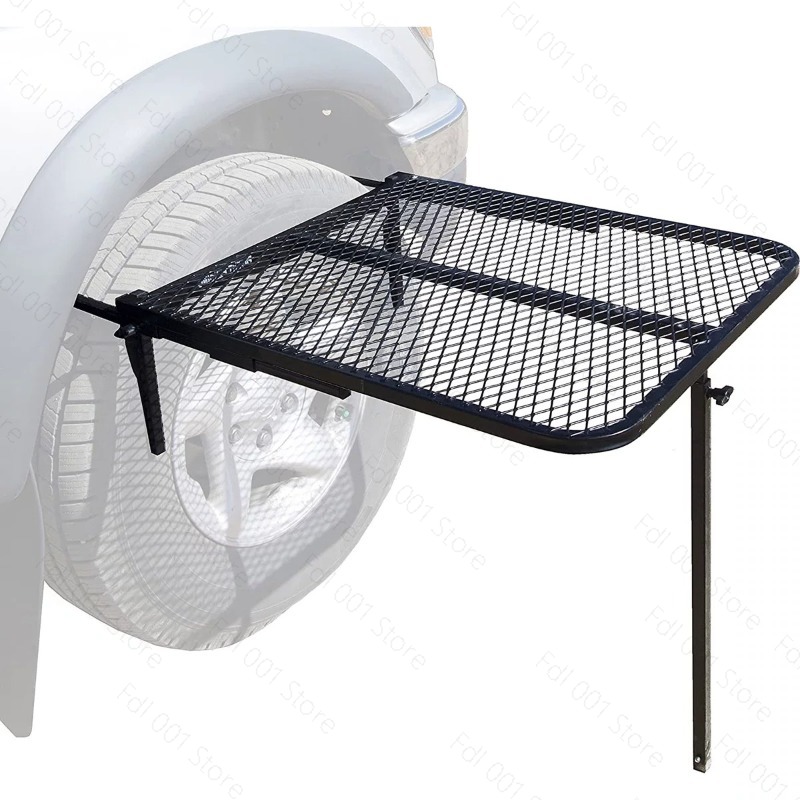 Car Camping Grill Tire Metal F - Outdoor Camping Folding Table review and price