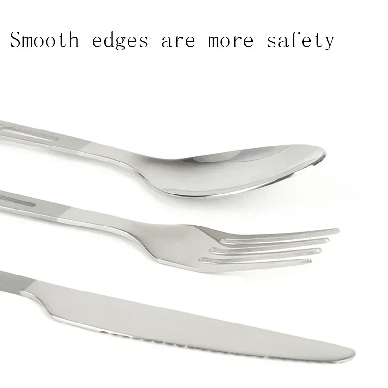 HWZBBEN Titanium Fork Spoon Kn - Outdoor Camping Kitchen Set review and price