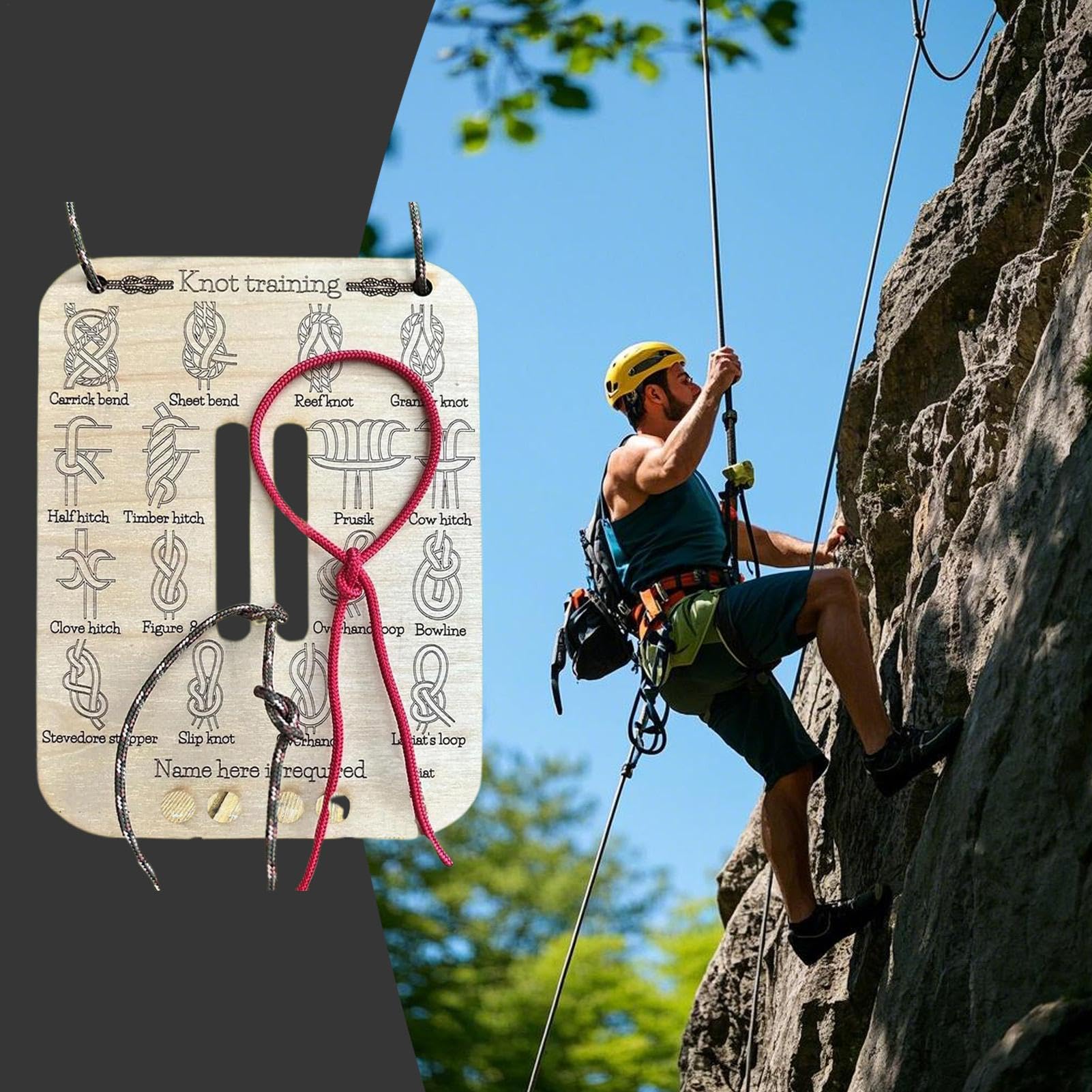 Creative Knot Tying Practice B - Outdoor Camping Ideas review and price