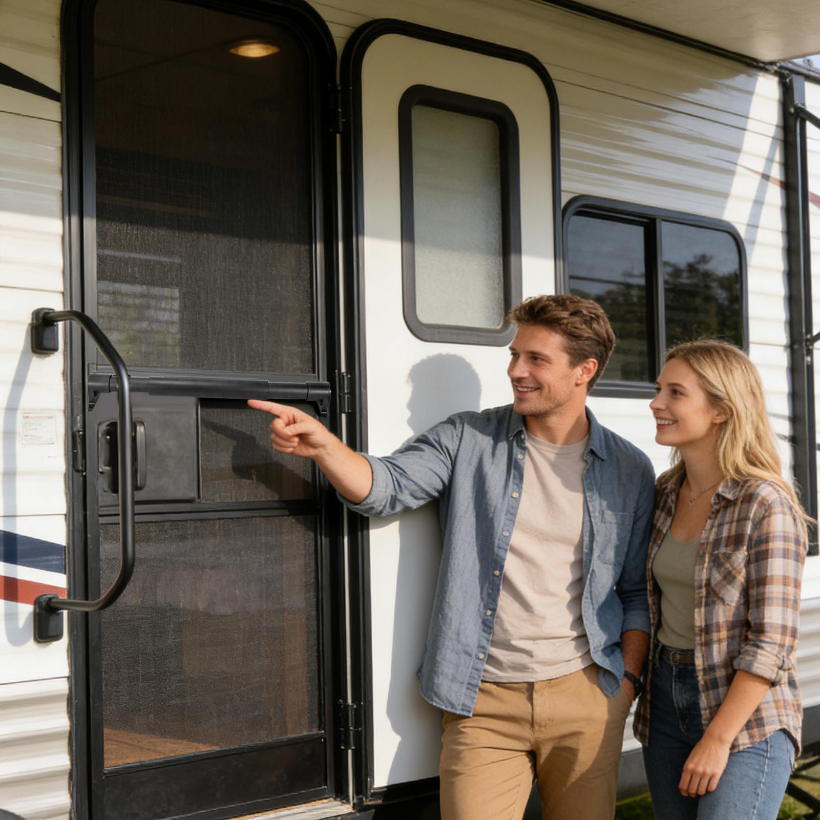 RV Screen Door Handle Adjustab - Outdoor Camping Rental review and price