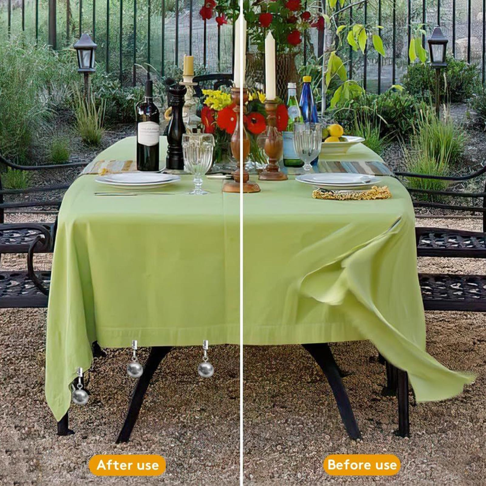 Tablecloth Weights 12 Pieces S - Kitchen Outdoor Camping review and price