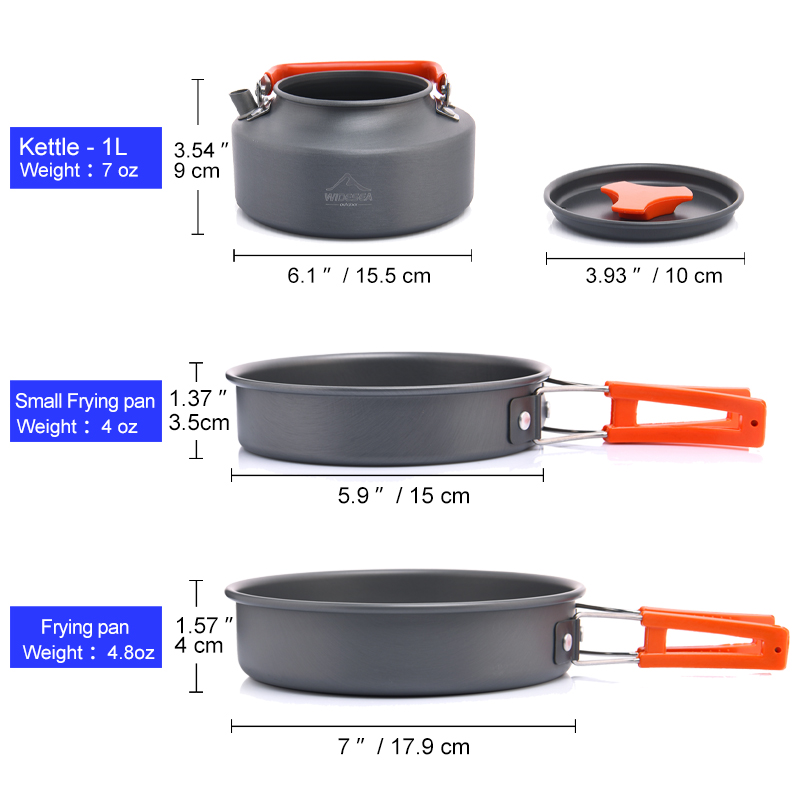 Widesea Camping Outdoor Cookwa - Outdoor Camping Kitchen Set review and price