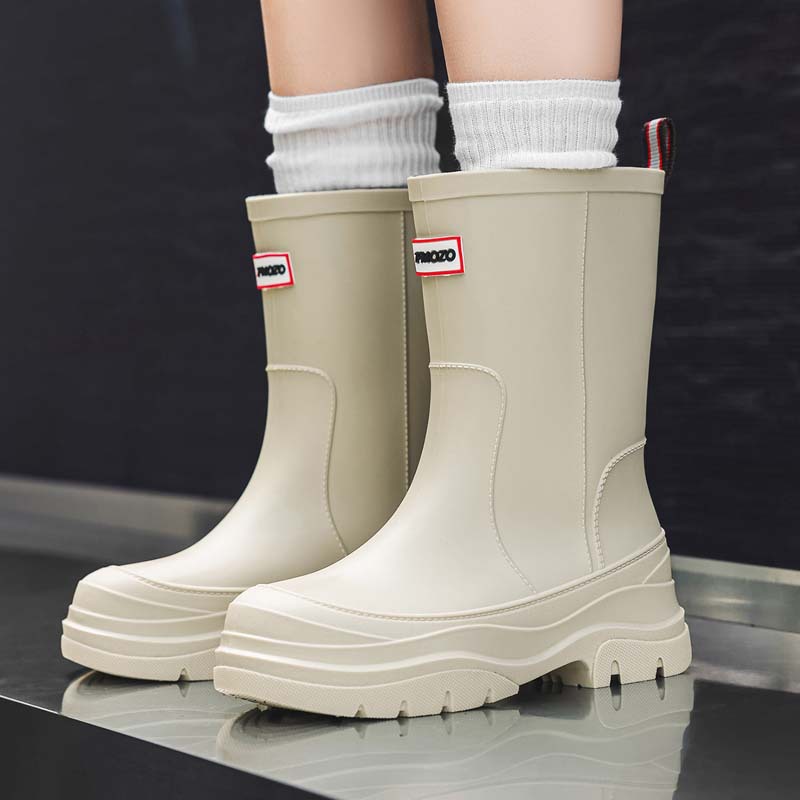 Women's High-Tube Rain Boots T - Outdoor Camping On Youtube review and price