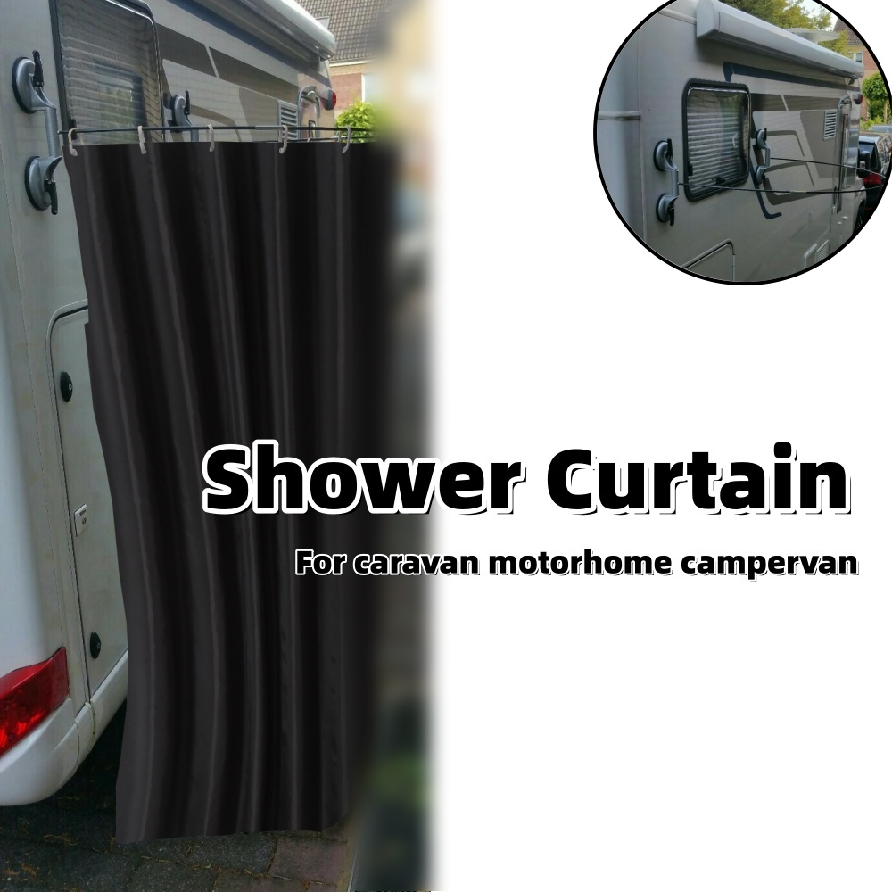 Outdoor Camping Shower Curtain - Portable Camping Shower review and price