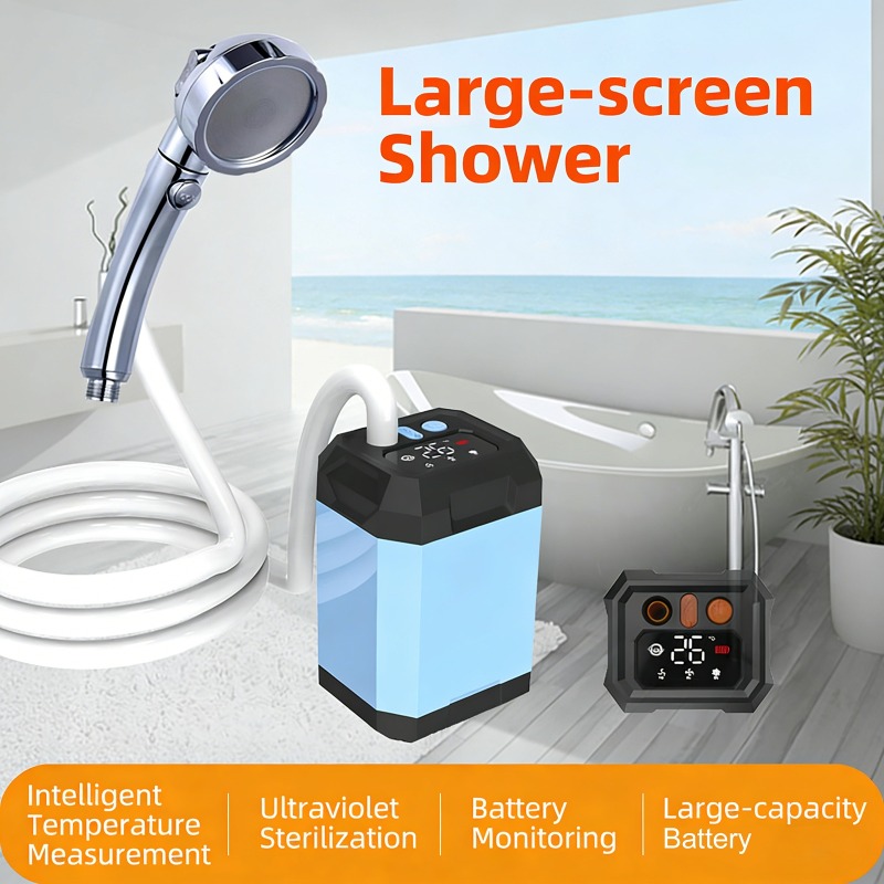 5400mAh/9000mAh Outdoor Portab - Portable Camping Shower review and price