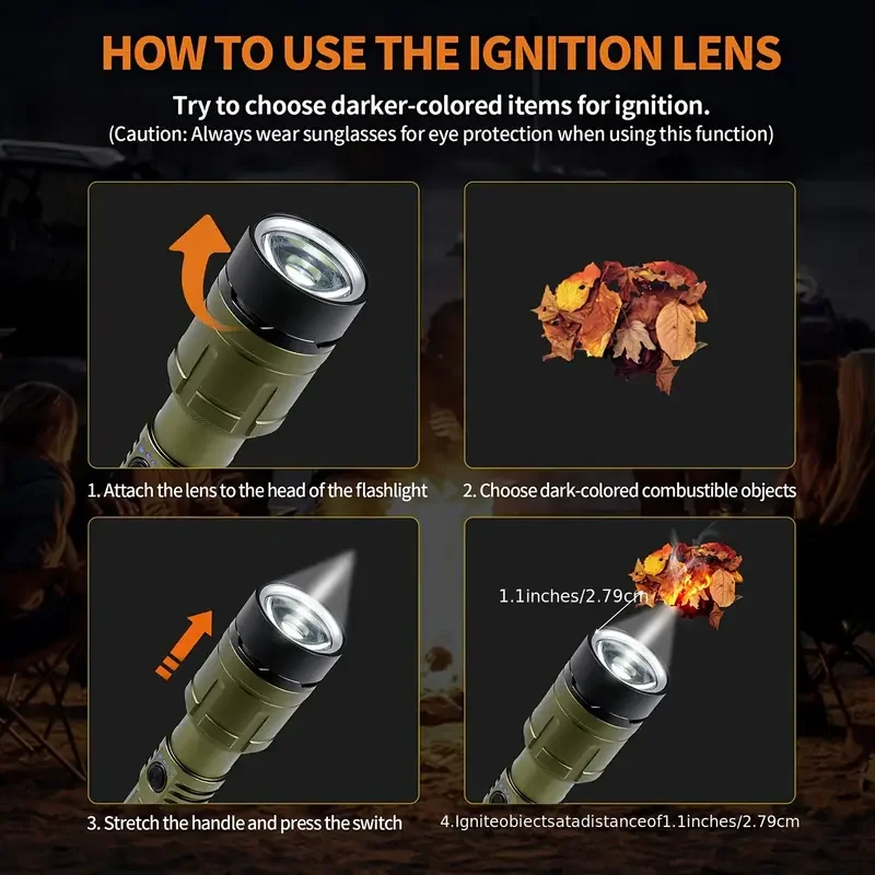 Ultra Powerful Flashlight Conc - Outdoor Camping Lampe review and price