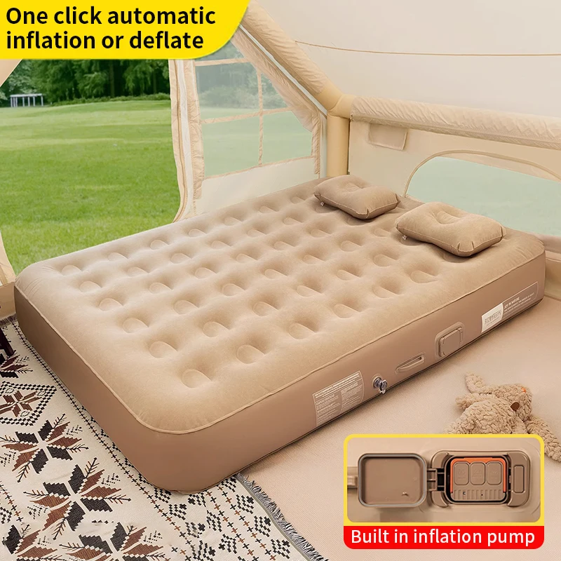 New Air Mattress Built-in Pump - Camping Outdoor Or Indoor review and price