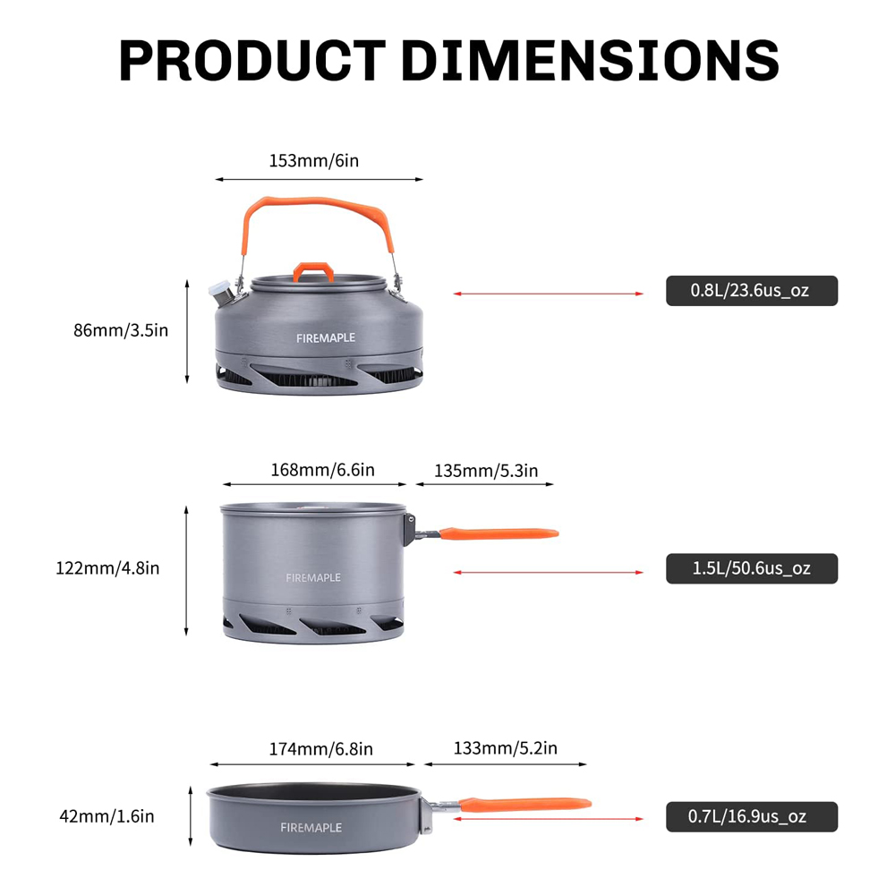 Fire Maple Camping Cookware Ut - Outdoor Camping Kitchen Set review and price