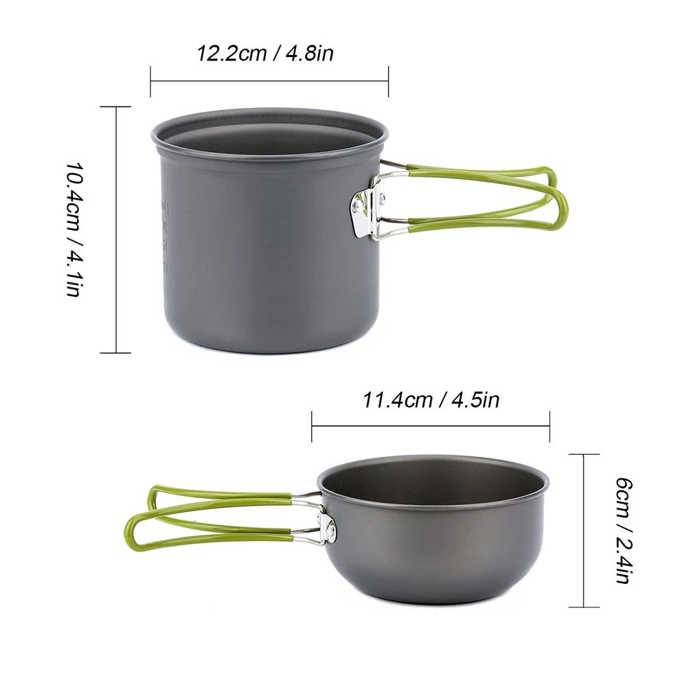 Camping Cookware Kit with Stov - Outdoor Camping Kitchen Set review and price