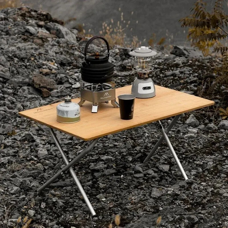 MOUNTAINHIKER 2/3 Bamboo Foldi - Outdoor Camping Folding Table review and price