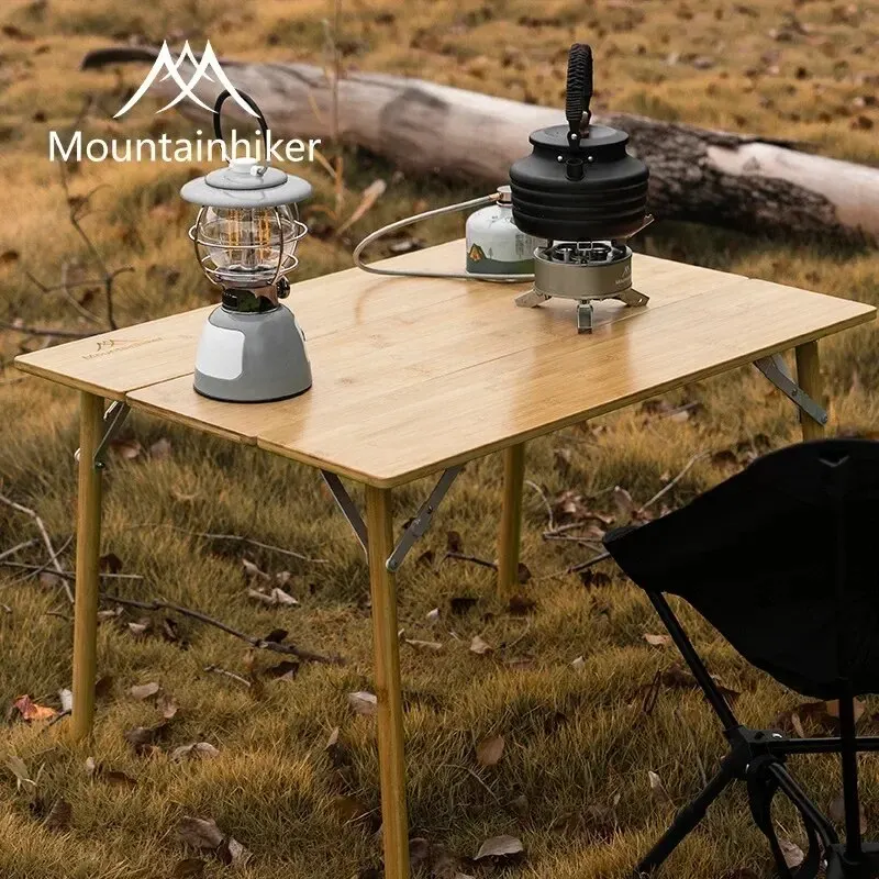MOUNTAINHIKER 2/3 Bamboo Foldi - Outdoor Camping Folding Table review and price