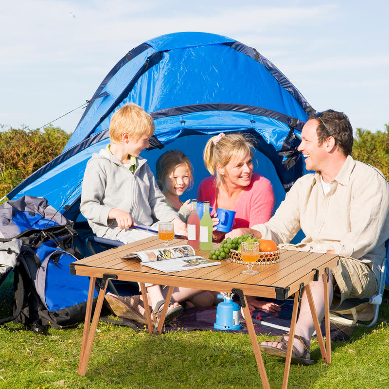 Single Folding Picnic Table 93 - Outdoor Camping Folding Table review and price